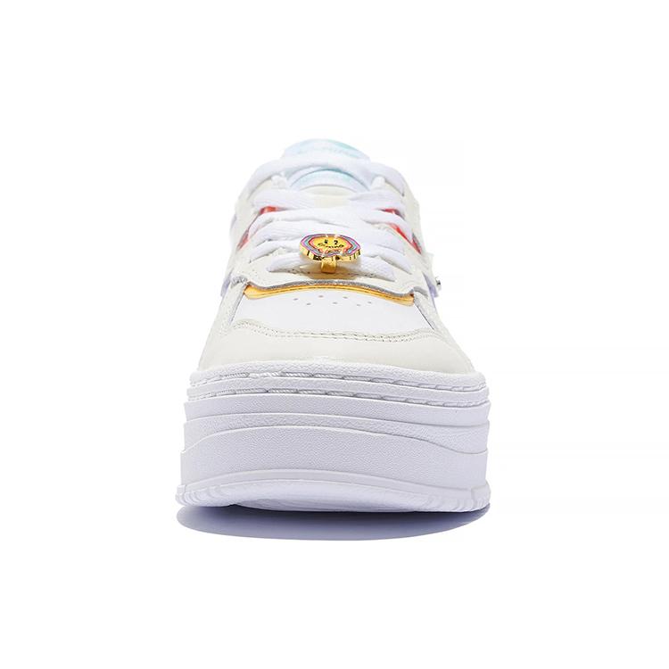 New LiNing Wave Low Top Skateboard Shoes Women's White Purple AGCS198-1