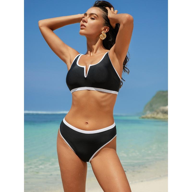Fashion and Comfort Beach Vacation Swimsuit Sexy Bikini Swimsuit Women Swimwear Swimsuit Separate Fine Stitching In A Variety of Colors Beachwear