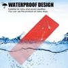 Car Reflective Warning Plate Sticker Universal Auto Truck Motorcycle Anti-collision Plate Night Reflector Sign Decal Accessories
