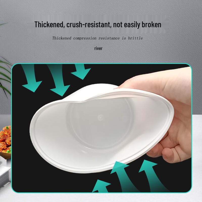 Disposable Plastic Round Bowl Food Container