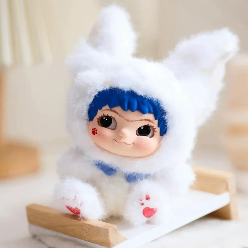 Bandai Wakuku Peluche Colgante Caja Sorpresa Zorro y Conejo Serie Diario Travieso Regalo de Cumpleaños Navidad Adorno Lindo Caja Misteriosa@@@