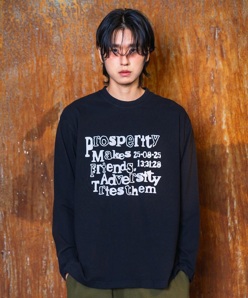 QUTON Pmf Pigment Long Sleeve T-Shirt 3 Colors