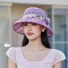 Women Lightweight Breathable Wide Brim Fisherman Hat Sun Protection Versatile Sun Hat