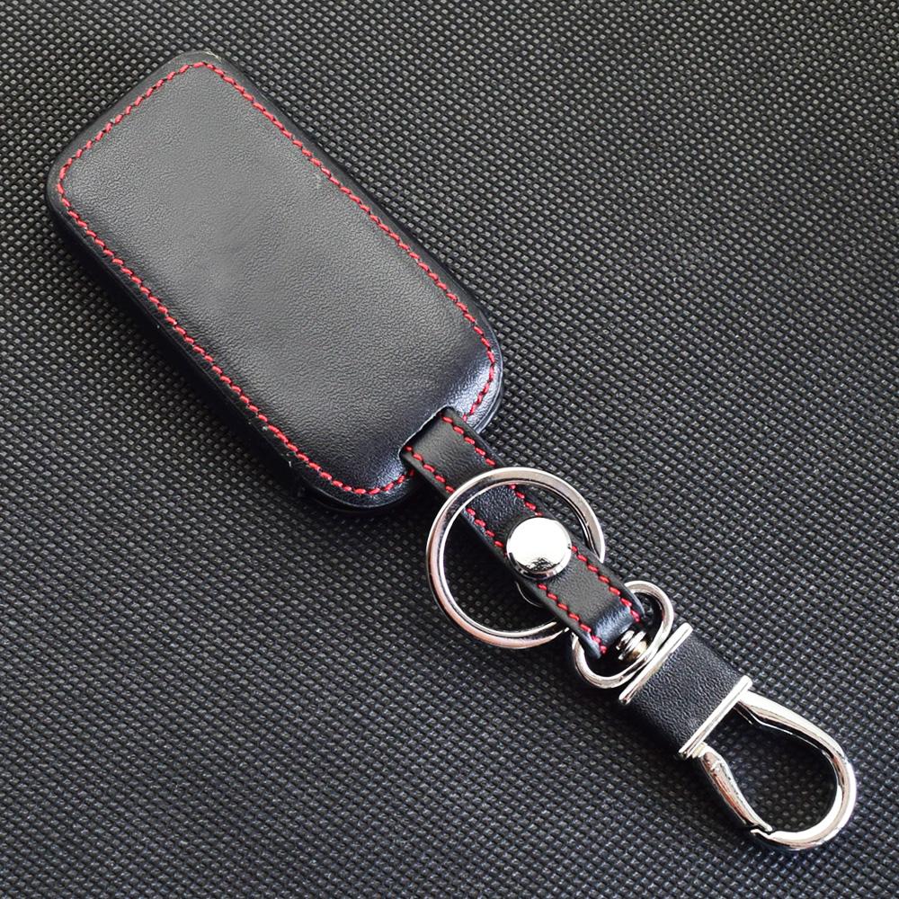 S Leather Car Key Cover Bag For Volvo S60 S80 V40 V60 V70 Xc60 Xc70 2013 2014 Smart Remote Fob Shell Protector Case