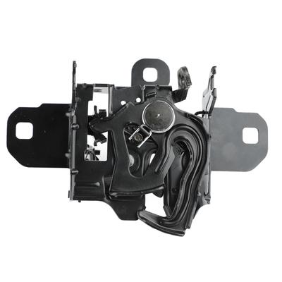 Cerradura Capó Coche 1J0823509 Negro Estructura Compacta Portátil Pestillo Capó Motor Montaje Repuesto Para Bora