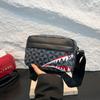 Kreativní Crossbody Taška s Žraločím Vzhledem Jednoduchá Peněženka na Mince Taška na Mobilní Telefon Ležérní Módní Crossbody Velká Kapacita Malá Čtvercová Taška