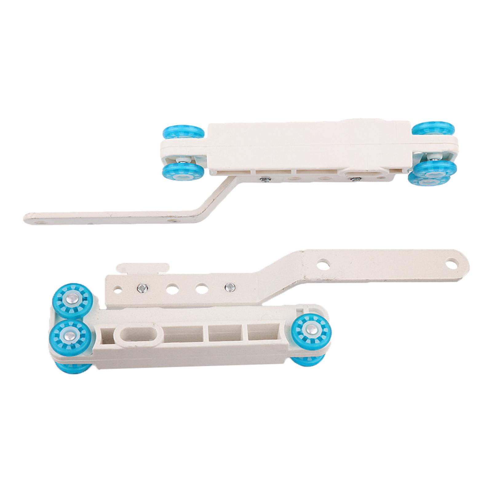 

Flexible Curtain Carrier Alloy Rail Runner Bracket Rod Slides Window Curtain Accessories for Home Decor