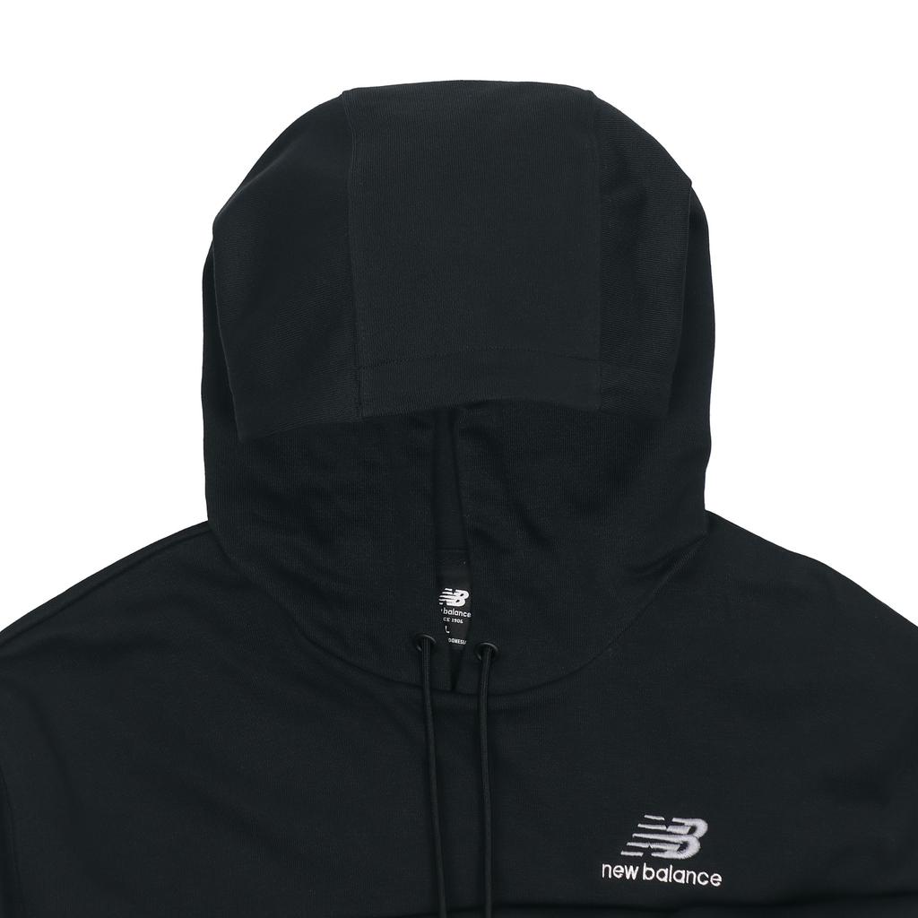 New Balance Embroidered Logo Sports Pullover Autumn Black Men's AMT11550-BK