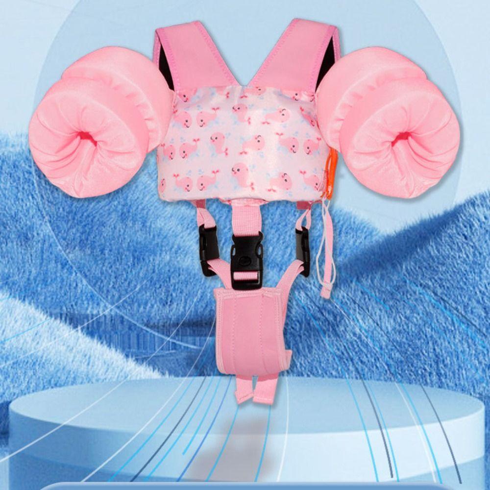 Anti Drowning Children Swimming Arm Rings 1-2/3-7 Year Old Swimming Buoyancy Vest Puddle Jumper