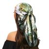 90*90cm Silk Scarf Scarftop Headwraps For Woman Fashion Four Seasons Hair Accessories Hijab Foulard Bandana Femme Headscarf
