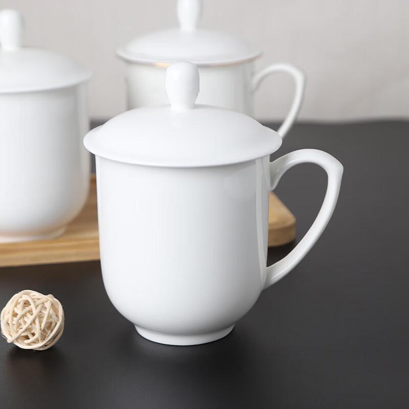 

YUZUN Pure White Bone China Tea Cup