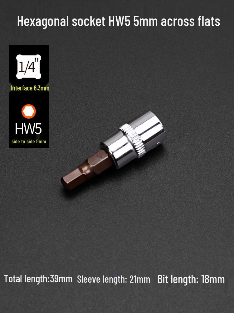 Compact Hex Torx Socket & Phillips Screwdriver Set, T30 Flower Bit