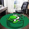 1pc Mario Pocket Yoshi Office Round Area Rug, Under Office Chairs Bedroom Living Room Home Decor a1022233