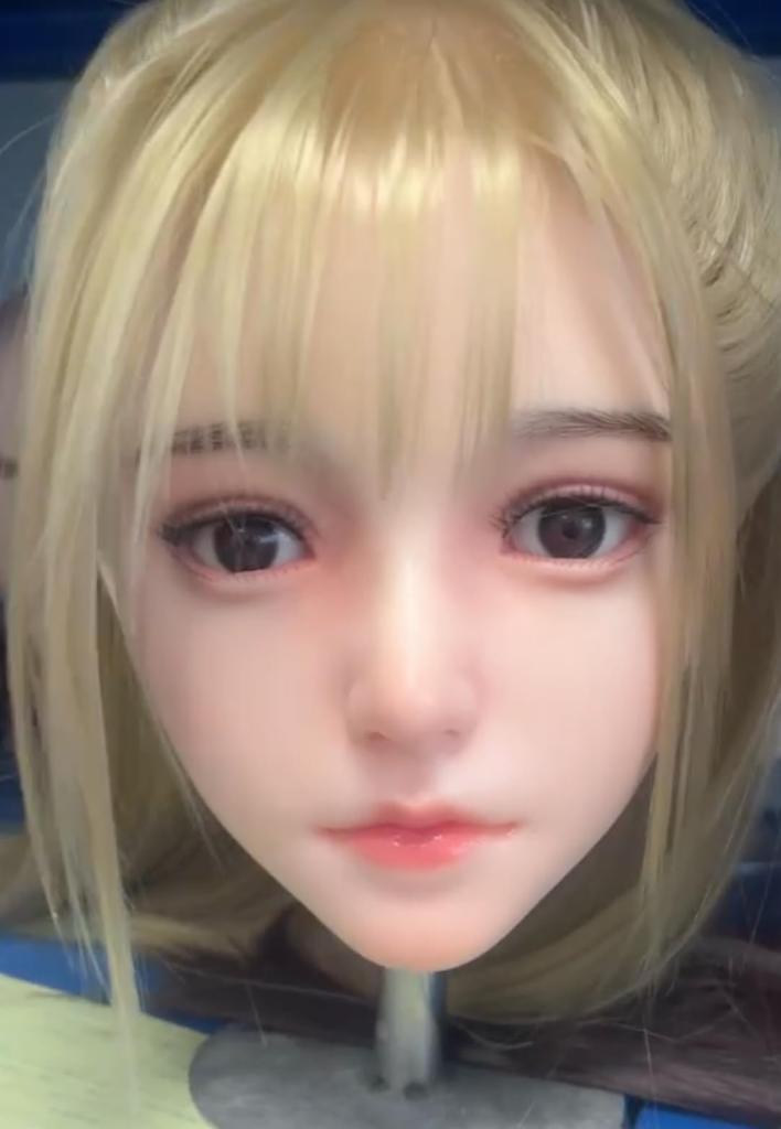 Figure Head Only Silicone Head Head Only Wig Type 2 Types of Connection Wig Type Number 100% GJ-013