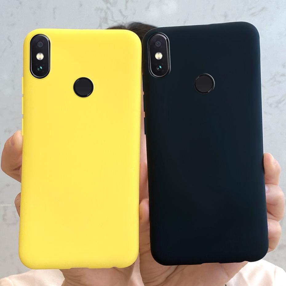

For Xiaomi Redmi Note 5 Case Redmi Note 5 Pro Phone Cases Liquid Silicone Soft Back Cover For Redmi Note5 Pro MEI7S MEI7 Redmi Note 5 Pro жёлтый