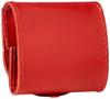 Tochigi Leather Coin Made in Genuine Tochigi Lightweight Mini Wallet with Card Snap Large Simple Popular Item Red_1 Purse, Compact, Small, Japan,