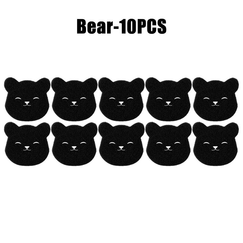 Pet Hair Remover Bear Shape Laundry Ball Washing Machine Lint Catcher Reusable Clothes Sofa Cat Dog Hair Cleaning Sponge