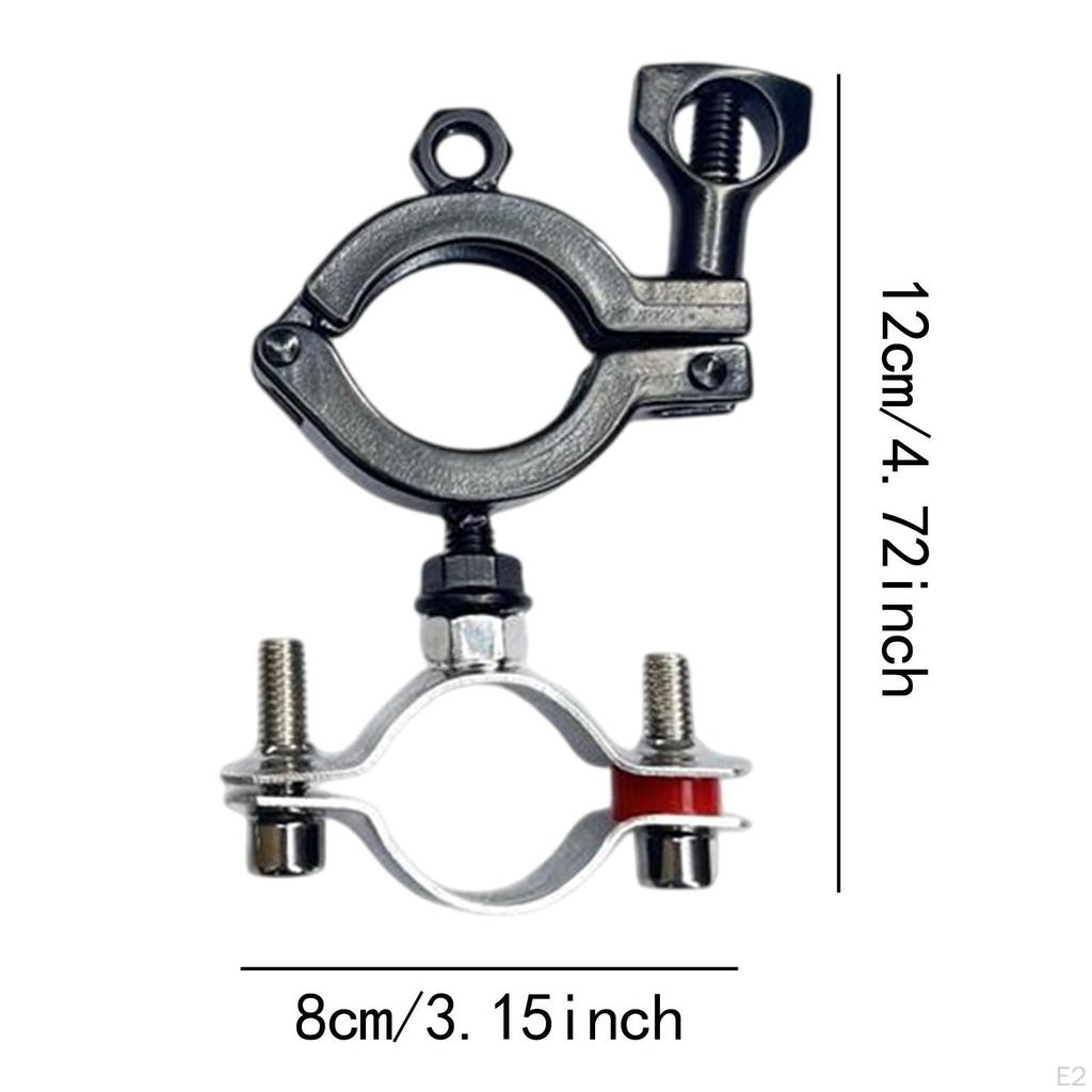 Spade Mount for Roof Rack Axe Holder Metal Clamp Bracket Auto Accessories SUV Vehicles