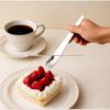 316L Stainless Steel Long Handle Multi-use Spoon for Dessert, Ice Cream, Yogurt, Cake, Dumplings, and Jam.