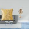 Elegant Leaf Sculpture Pillow Cover Creative Nordic Home Decoration Abstract Cushion Ornament for