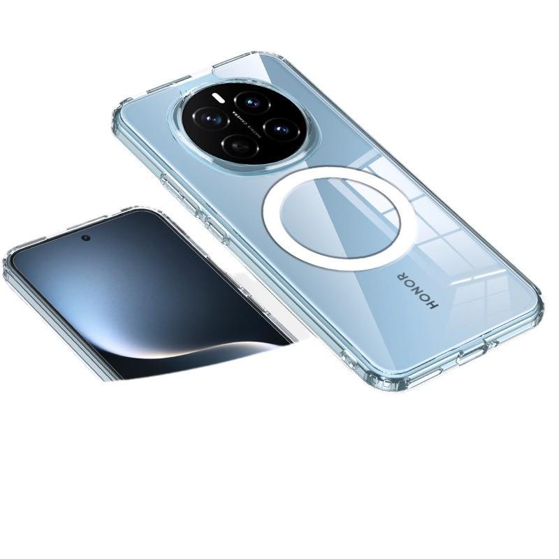 Magic8Pro Magnetische Transparente Handyhülle für Honor GTPro & Magic7RS