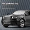 1/32 Scale Rolls Cullinan Luxury SUV Alloy Diecast Metal Model Sound & Light Children Toy Car Central Control Ornament Kid Gift