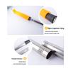 Detachable 30cm Spiral Interface Floor Roller Extension Pole