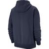 Sweat à capuche - Rugby - Homme - Bleu marine - 65% Polyester - Poche kangourou