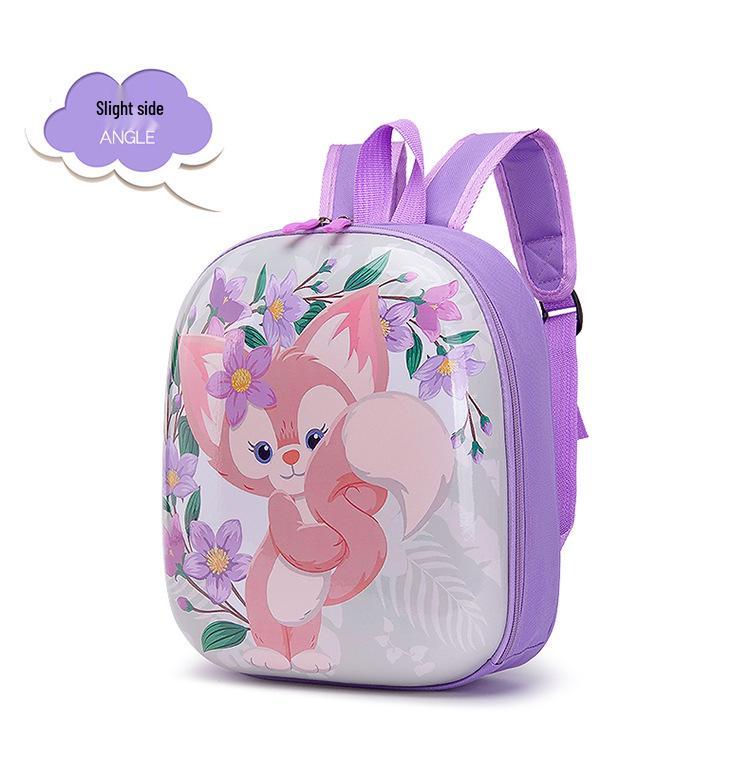 Adorable Cartoon Hard Shell Backpack for Kids Ages 3-7