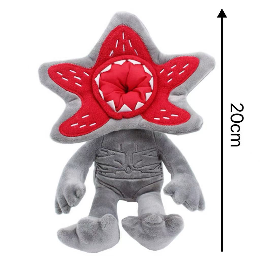BEPAN New Cartoon Game Characters Plush Toys Cute Demogorgon Stuffed Dolls Kids Baby Gifts for Children Boys Halloween Girls