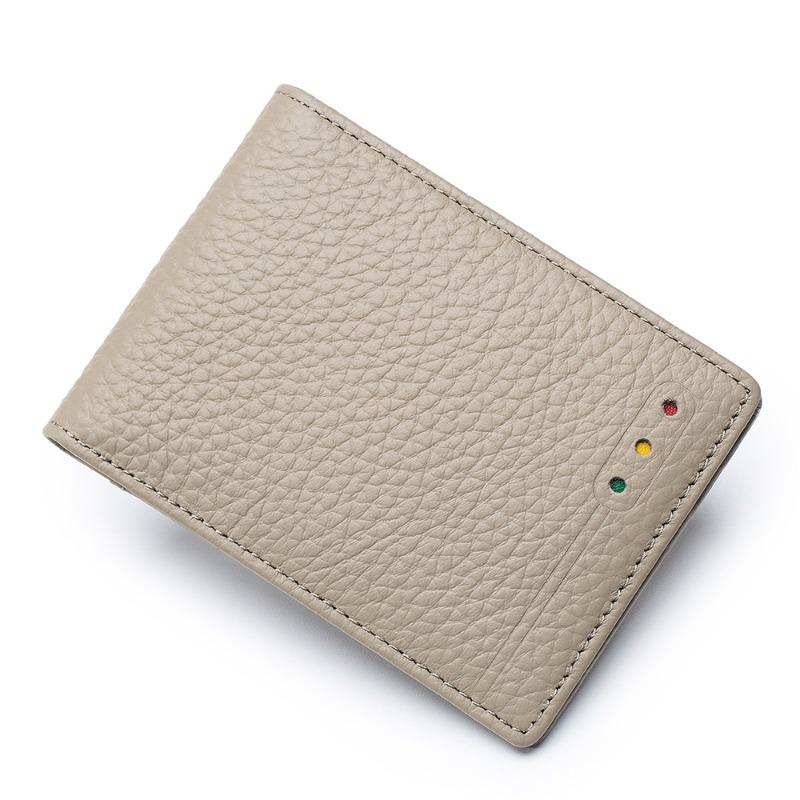 

New leather first layer cowhide ID bag ultra-thin card bag RFID creative driver s license driving license leather case two-in-one