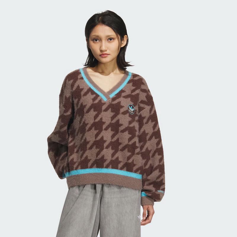 Adidas Women s V-Neck Casual Sweatshirt KC2688 L