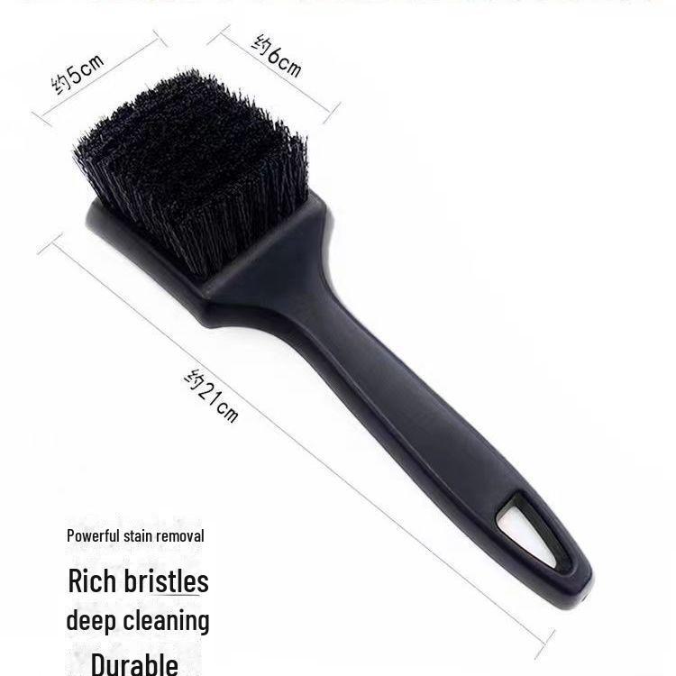 

Щетка для чистки автомобильных шин с длинной ручкой и густой щетиной для стальных дисков