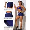 CHARMLEAKS Damen-Badeshorts mit hoher Taille, Badeshorts, Boardshorts mit Badehose
