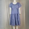 GMXIA Summer Plus Size Women's O-Neck Slim Short Sleeve Dresses