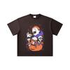 260 GSM Double Yarn 32 Count 100% Cotton Jujutsu Kaisen V56 Halloween Print Unisex Heavy Cotton T Shirt