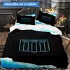 Racing Team Emblem 3pcs Bedding,Including 1pc Duvet Cover And 2pcs Pillowcases Perfect for Christmas,Ideal for Bedroom, Dormitory
