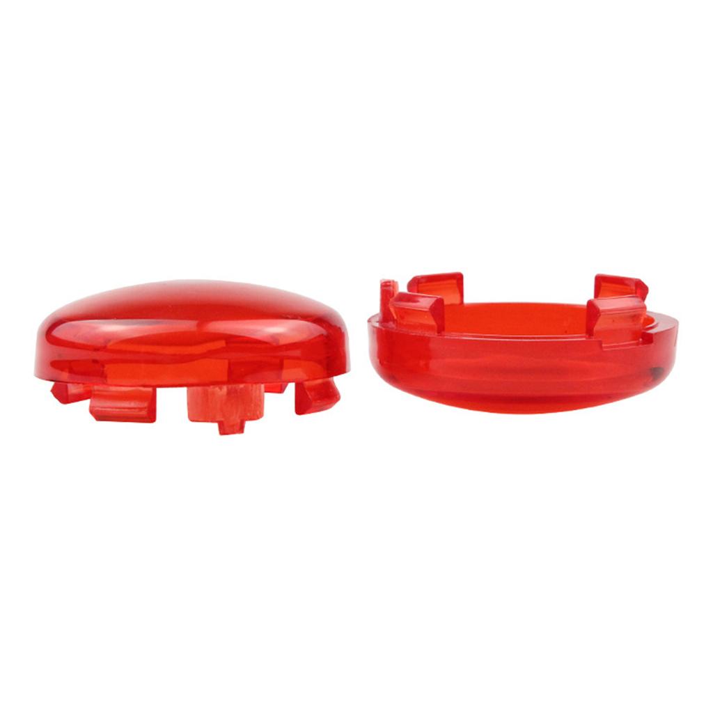 2 Pack Turn Signal Light Lens Lenses Covers Kit Round Motorcycles Turn Signal Light Lens Caps Used for XL883 1200 X48
