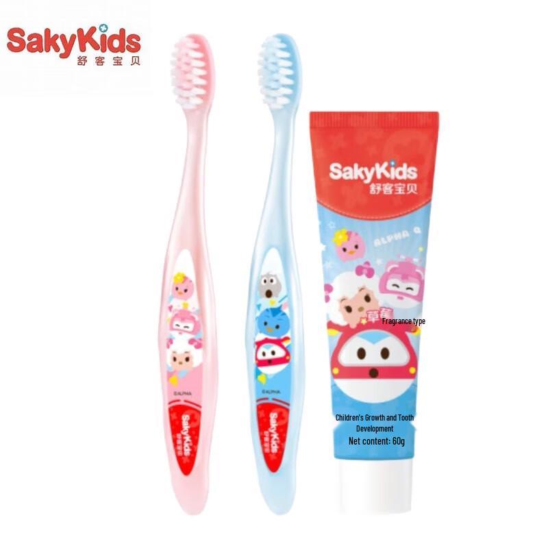 Набор для ухода за полостью рта Shuke Baby: Зубная паста и зубная щетка