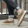 2025 Classic Retro Style Casual Men Shoes Trendy Men Suede Leather Daily Commute Shoes Comfort Breathable Driving Business Shoes