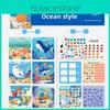 Water Painting Book For Kids With Ocean Animals Reusable Waterbased Art For Early Learning And Creativity