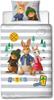 0131 Peter Rabbit Single Duvet Cover and Pillowcase Set [Parallel Import]