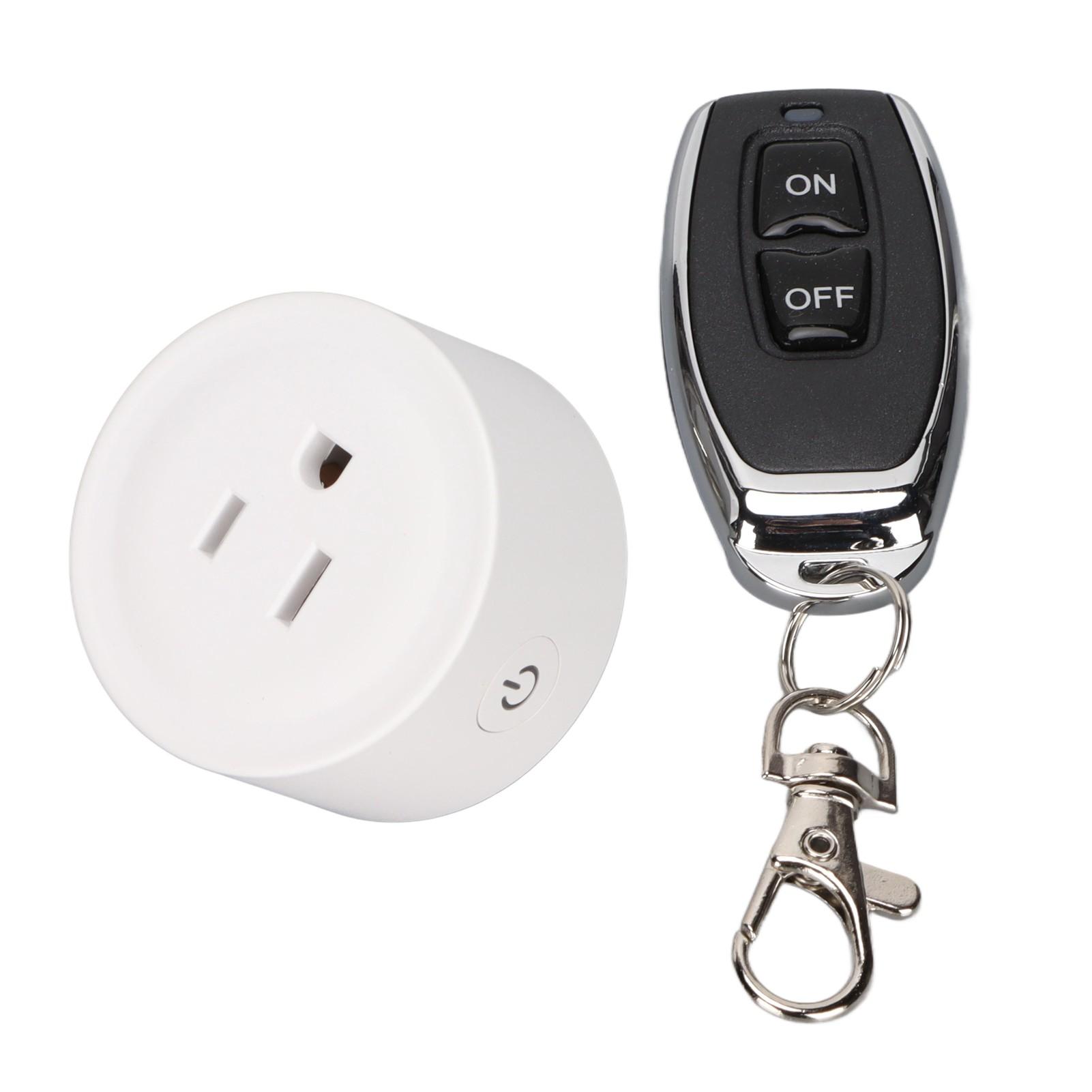 

Wireless Remote Control Plug 433MHz Smart Plug Remote Control for Electrical Appliances Equipment