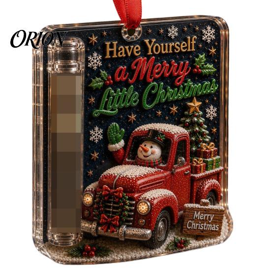 Unique Money Present for Holiday Decoration Christmas Cash Gift Ornament, Acrylic Holder Cash, Funny Decorative Party Xmas Tree Hanging Tree, Supplies