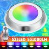 55W DC12V 531LED RGB Swimming Pool Light Underwater IP68 Waterproof LED Light Multi-Color Zwembad Lamp with Remote Control