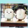 Adorable Plush Bread Keychain Cute Soft Toy Creative Cartoon Bag Charm 11 Cm