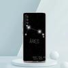 Constellation Virgo Aries Transparent Phone Case for Samsung Galaxy A16 A14 A12 A22 A24 A42 A02 A03S A06 A50 A20 A30 A40 Cover