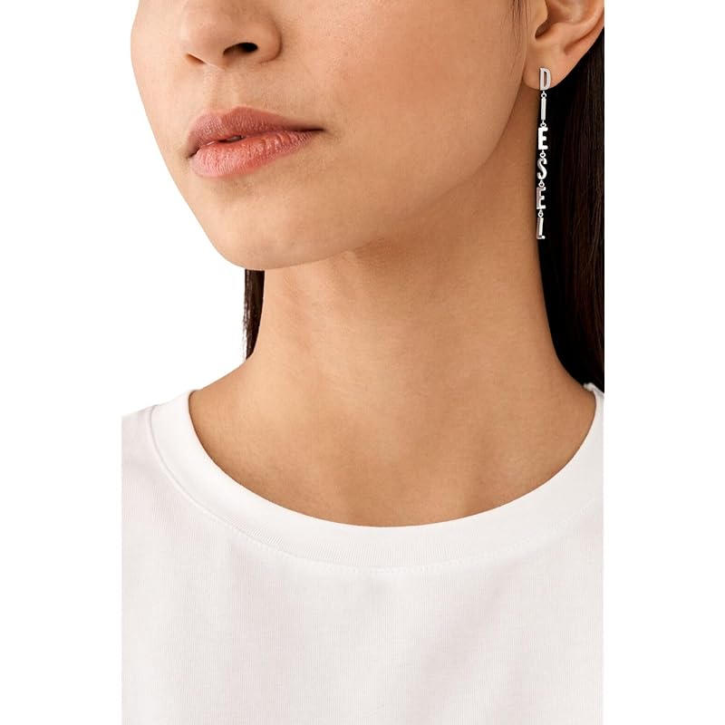 Diesel Unisex Earrings Pair DX1488