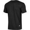 Skechers Letter Print Round Neck Pullover Comfortable Breathable Casual Sports Short Sleeve T-Shirt Unisex T-Shirt Carbon-Black P224U015-0018