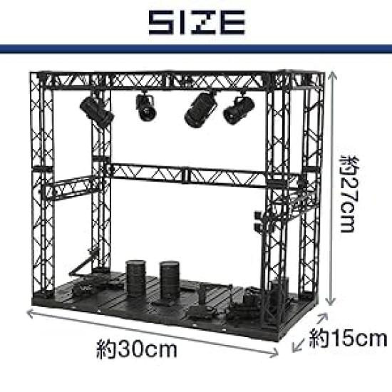 Diorama Base System Base for Gunpla x 30cm x - Stage/Hangar (27cm 15cm)